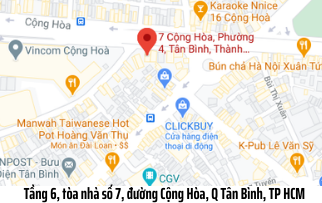 AFC Ho Chi Minh City office map