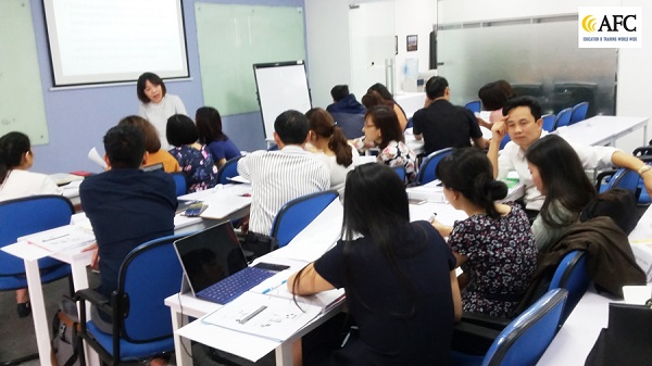 Lớp học CFO K26 tại Viện Quản trị T&agrave;i ch&iacute;nh AFC
